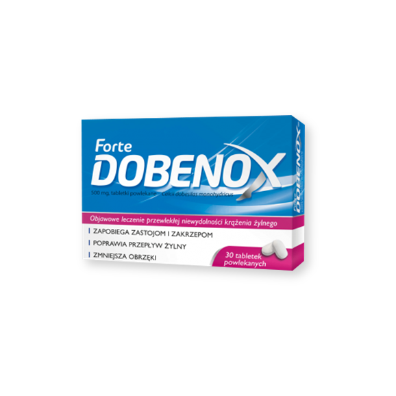 Dobenox Forte, 500 mg, tabletki powlekane, 30 szt. - zdjęcie produktu