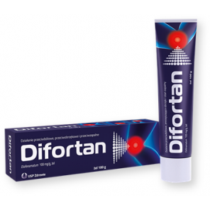 Difortan, 100 mg/g, żel, 100 g - zdjęcie produktu