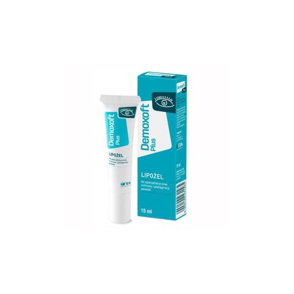 Demoxoft Plus, lipożel do specjalistycznej ochrony i pielęgnacji powiek, 15 ml - zdjęcie produktu