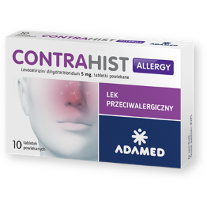 Contrahist Allergy, 5 mg, tabletki powlekane, 10 szt. - zdjęcie produktu