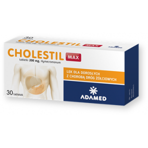 Cholestil Max, 200 mg, tabletki, 30 szt. - zdjęcie produktu