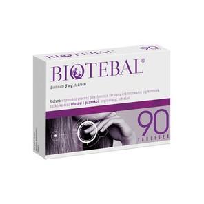 Biotebal, 5 mg, tabletki, 90 szt. - zdjęcie produktu