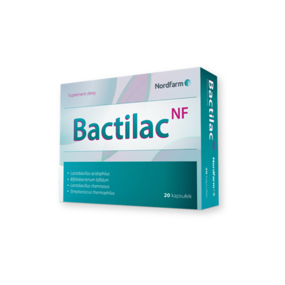Bactilac NF, kapsułki, 20 szt. - zdjęcie produktu