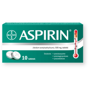 Aspirin, 500 mg, tabletki, 10 szt. - zdjęcie produktu