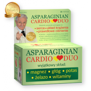 Asparaginian CardioDuo, tabletki, 50 szt. - zdjęcie produktu