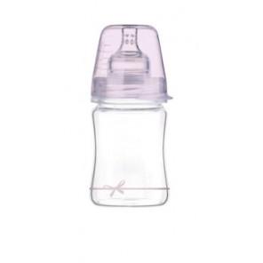 Lovi Diamond Glass, butelka szklana, Baby Shower Girl, 150 ml - zdjęcie produktu