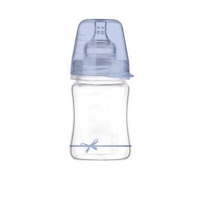 Lovi Diamond Glass, butelka szklana, Baby Shower Boy, 150 ml - zdjęcie produktu
