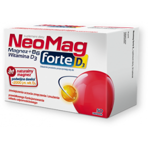 NeoMag Forte D3, 50 tabletek - zdjęcie produktu