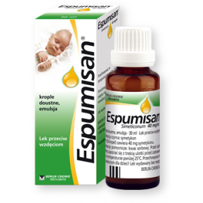 Espumisan, (40 mg / ml), krople doustne, emulsja, 30 ml - zdjęcie produktu
