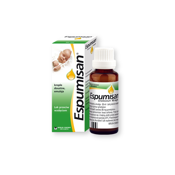 Espumisan, (40 mg / ml), krople doustne, emulsja, 30 ml - zdjęcie produktu