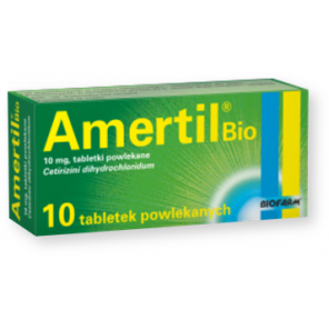 Amertil Bio, 10 mg, tabletki powlekane, 10 szt. - zdjęcie produktu