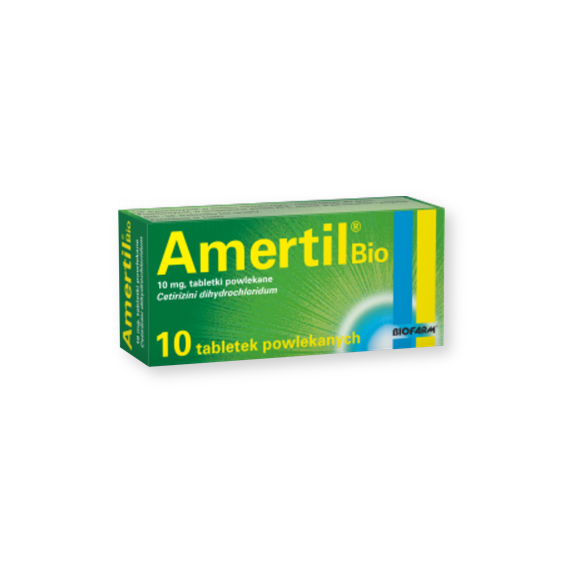 Amertil Bio, 10 mg, tabletki powlekane, 10 szt. - zdjęcie produktu