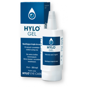 Hylo-Gel, krople do oczu, 10 ml - zdjęcie produktu