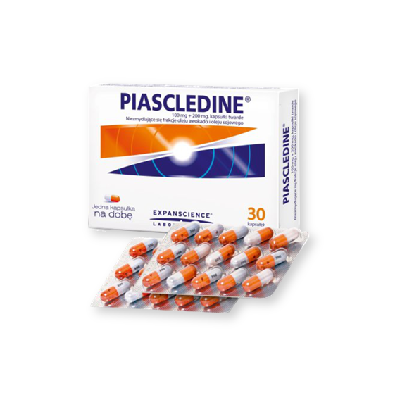 Piascledine, 100 mg + 200 mg, kapsułki twarde, 30 szt. - zdjęcie produktu