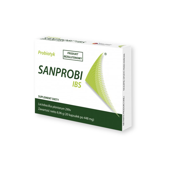 Sanprobi IBS, kapsułki, 20 szt. - zdjęcie produktu
