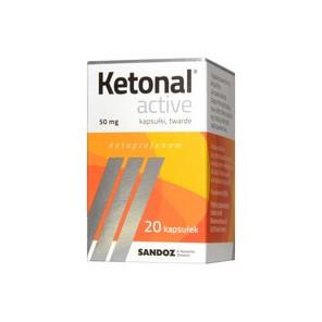 Ketonal Active, 50 mg, kapsułki twarde, 20 szt. - zdjęcie produktu