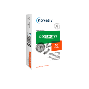 Novativ Probiotyk 5 mld bakterii, 10 kaps. - zdjęcie produktu