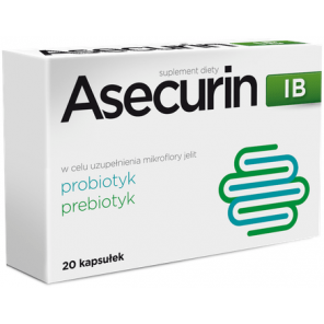 Asecurin IB, 20 kaps. - zdjęcie produktu