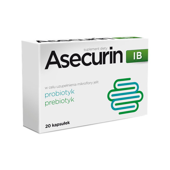 Asecurin IB, 20 kaps. - zdjęcie produktu
