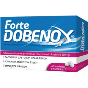 Dobenox Forte, 500 mg, tabletki powlekane, 60 szt. - zdjęcie produktu