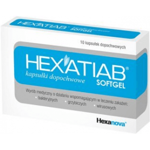 Hexatiab, kapsułki dopochwowe, 10 szt. - zdjęcie produktu