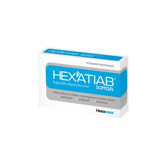 Hexatiab, kapsułki dopochwowe, 10 szt. - zdjęcie produktu