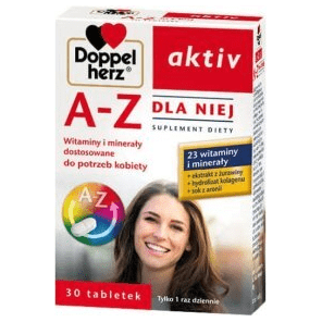 Doppelherz Aktiv A-Z Dla Niej, tabletki, 30 szt. - zdjęcie produktu