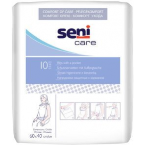 Seni Care, śliniaki dla dorosłych, 10 szt. - zdjęcie produktu