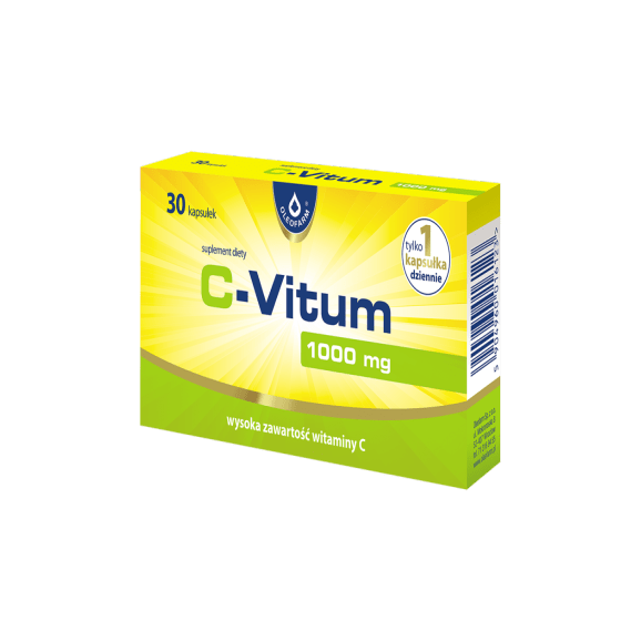 C-Vitum, 1000 mg, 30 kaps. - zdjęcie produktu