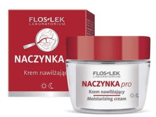 FlosLek Laboratorium Naczynka Pro, krem nawilżający, 50 ml