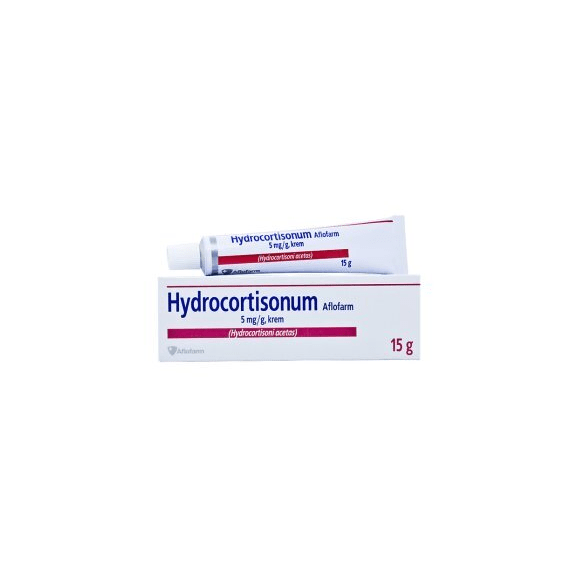 Hydrocortisonum Aflofarm, 5 mg/g, krem, 15g - zdjęcie produktu