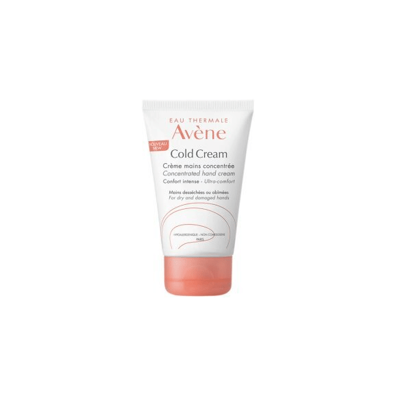 Avene Cold Cream, skoncentrowany krem do rąk, do suchej i zniszczonej skóry dłoni, 50 ml - zdjęcie produktu