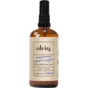 Oleiq, olej zimnotłoczony do ciała i włosów z nasion czarnuszki, 100 ml - zdjęcie produktu