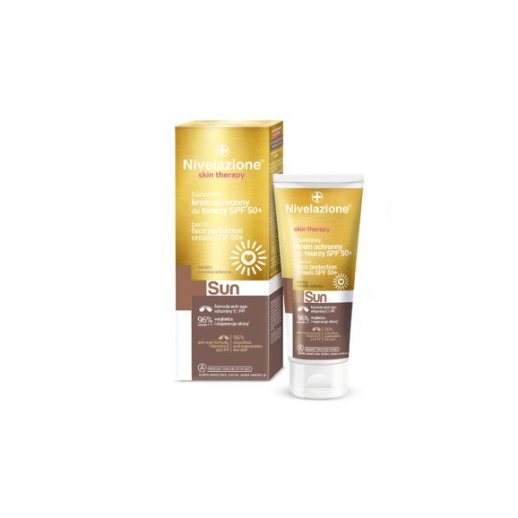 Nivelazione Skin Therapy Sun, krem barierowy, ochronny do twarzy SPF50 +, 50 ml - zdjęcie produktu