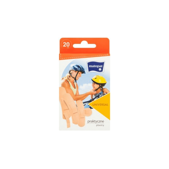 Matopat Uniwersal, plastry z opatrunkiem, 20 szt. - zdjęcie produktu