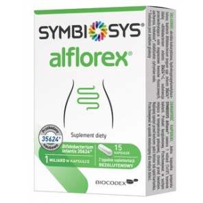 Symbiosys Alflorex, kapsułki, 15 szt. - zdjęcie produktu