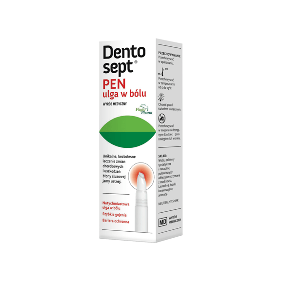 Dentosept PEN, ulga w bólu, żel, 3,3 ml - zdjęcie produktu