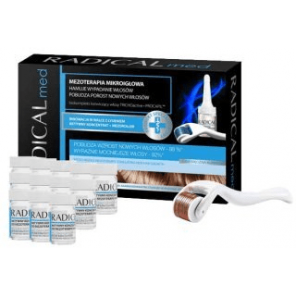 Radical Med, mezoterapia mikroigłowa przeciw wypadaniu włosów, 3 ml x 12 ampułek - zdjęcie produktu