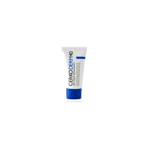Cerkoderm 40, 40% krem mocznikowy, skóra sucha, zrogowaciała, 50 ml - zdjęcie produktu