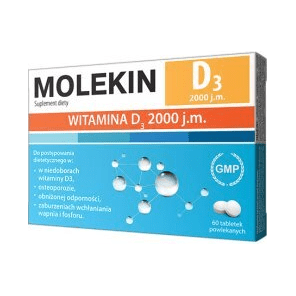 Molekin D3 2000 j.m., 60 tabl. - zdjęcie produktu