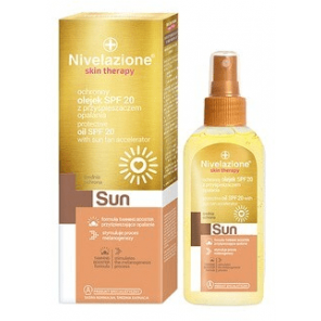 Nivelazione Skin Therapy SUN, ochronny olejek SPF20 z przyspieszaczem opalania, 150 ml - zdjęcie produktu