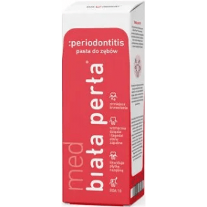 Biała Perła Med Periodontitis, pasta do zębów przeciw paradontozie, 75 ml - zdjęcie produktu