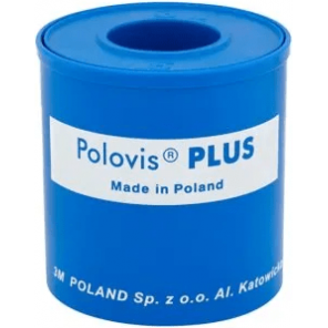 Polovis Plus, przylepiec, 5 m x 50 mm, 1 szt. - zdjęcie produktu