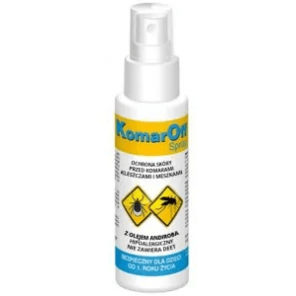 KomarOff, spray na komary, kleszcze i meszki, od 1 roku życia, 70 ml - zdjęcie produktu