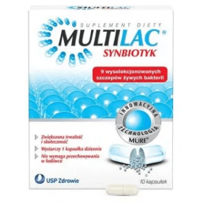 Multilac Synbiotyk, 10 kaps - zdjęcie produktu