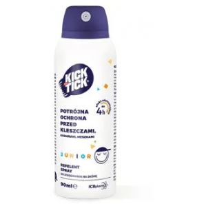 Kick the Tick Junior, spray na kleszcze, komary i meszki , 90 ml - zdjęcie produktu