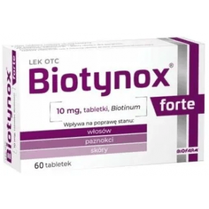 Biotynox Forte, 10 mg, 60 tabl. - zdjęcie produktu