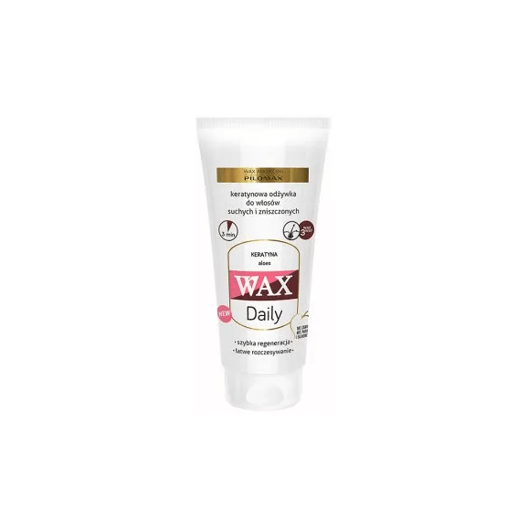Wax Daily, keratynowa odżywka do włosów suchych i zniszczonych, 200 ml - zdjęcie produktu