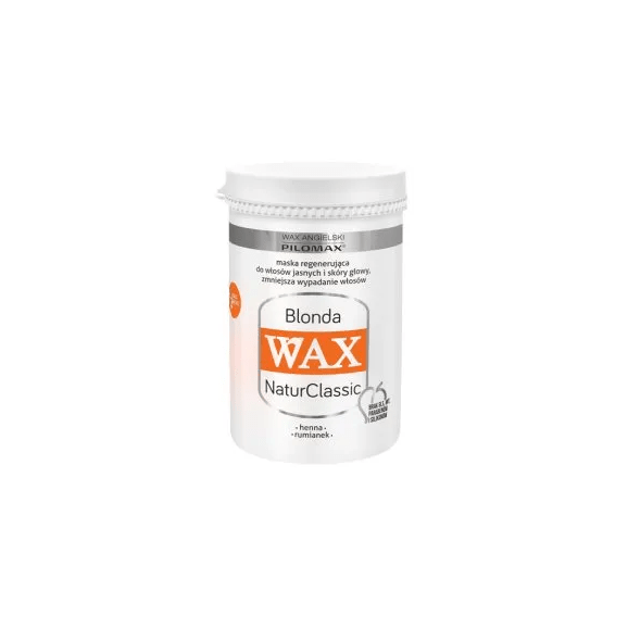 WAX Pilomax NaturClassic Blonda, maska regenerująca do włosów jasnych, 480 ml - zdjęcie produktu