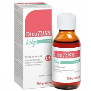 DicoTUSS Baby Med, syrop na kaszel, 100 ml - zdjęcie produktu